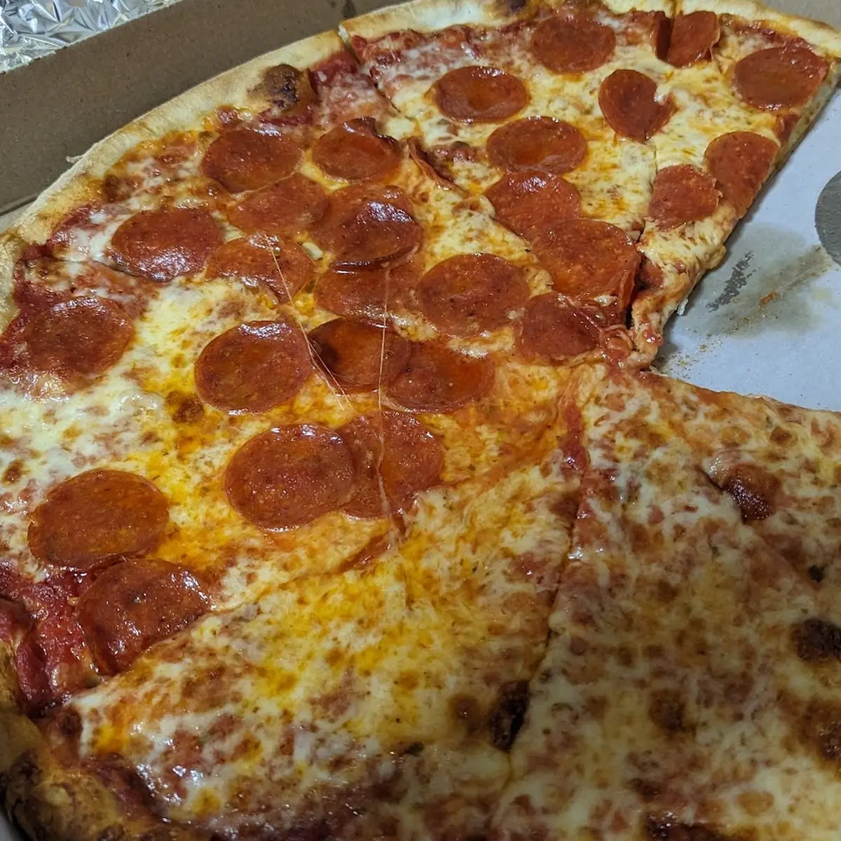 Half Pepperoni Pizza