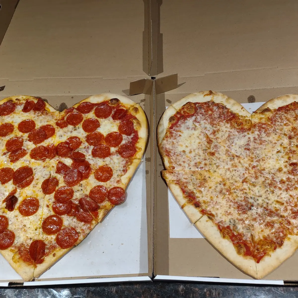 Heart Shaped Valentine's Pizza -High School PTSO Fundraiser