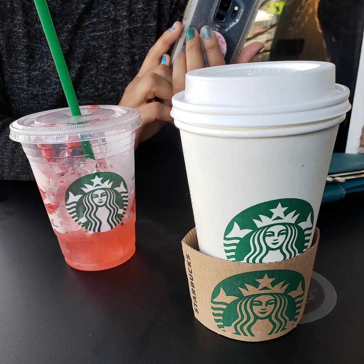 Acai Refresher & Coffee