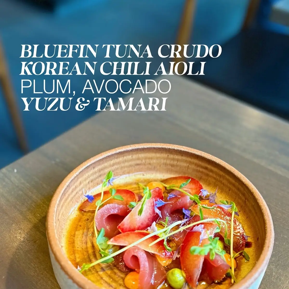 Bluefin Tuna Crudo