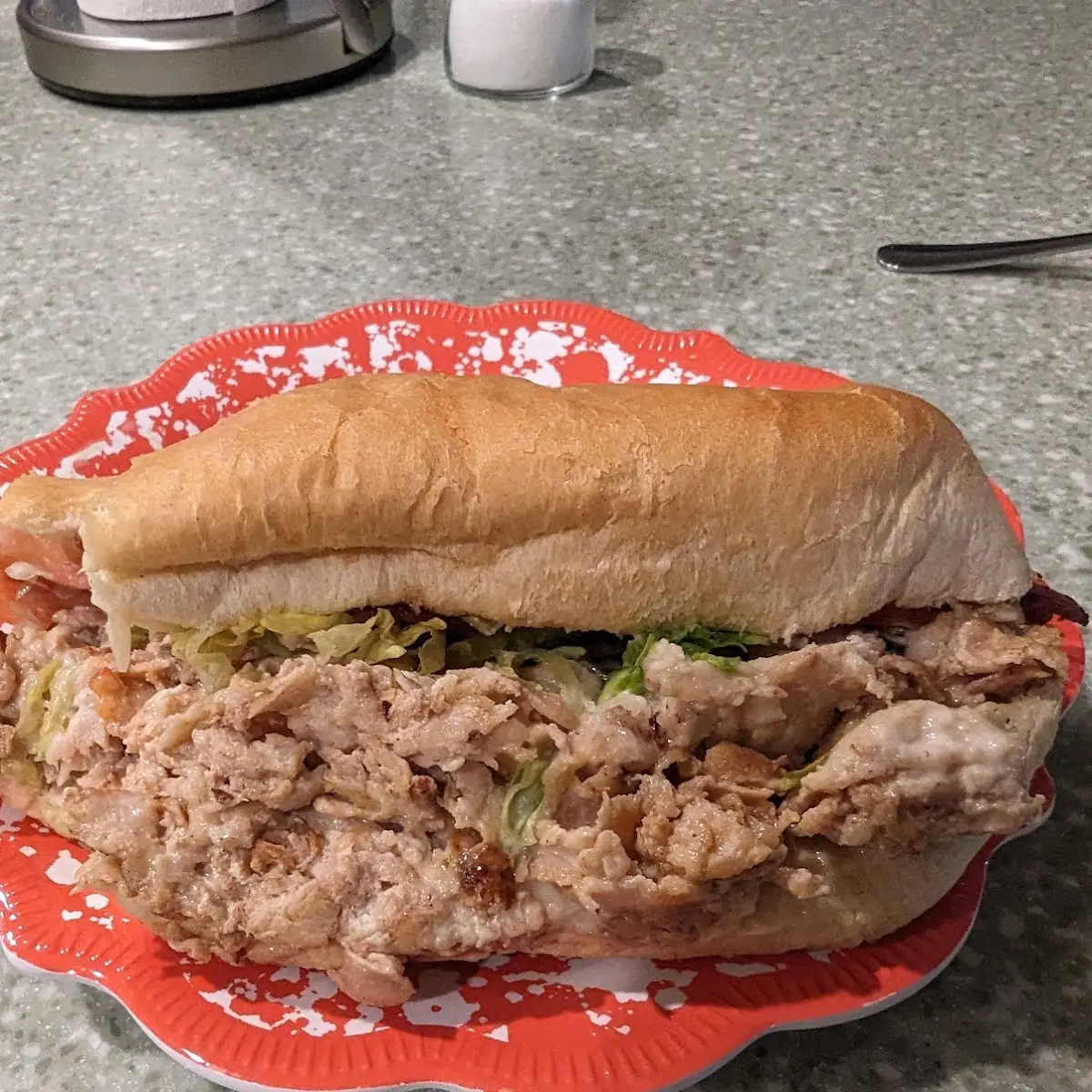 26 Bacon Ranch Chicken Cheese Steak