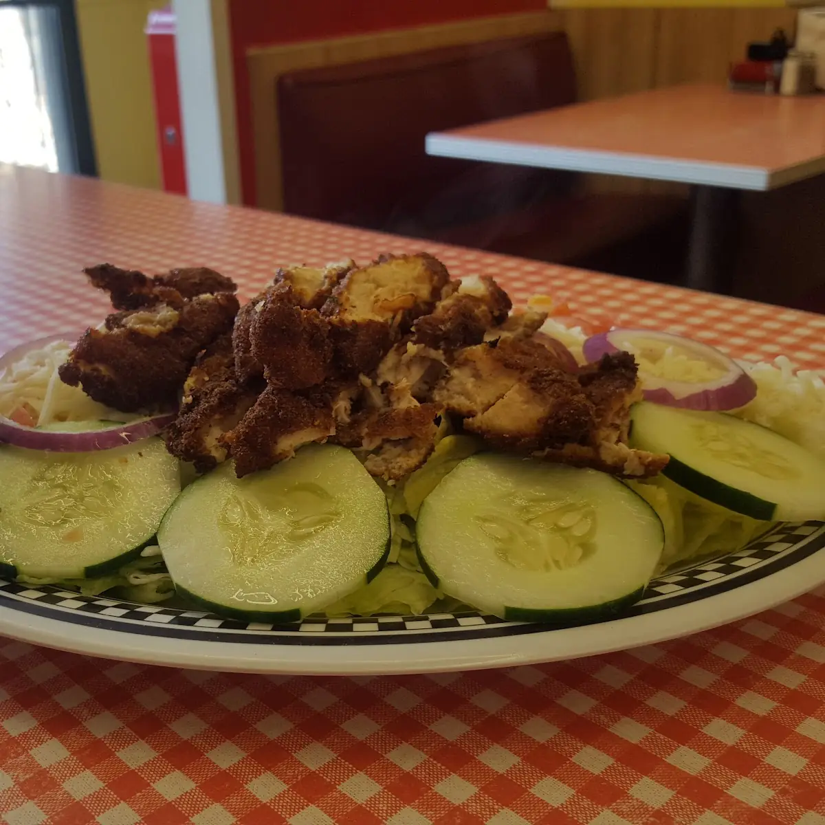 Crispy Chicken Salad