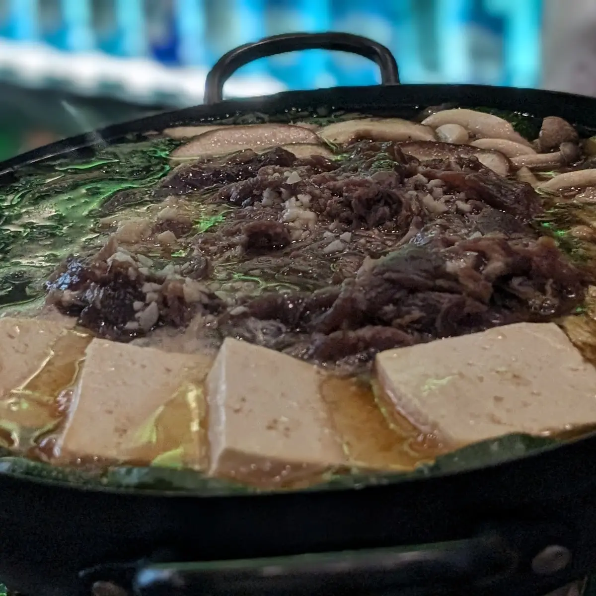 bulgogi beef stew 불고기전골