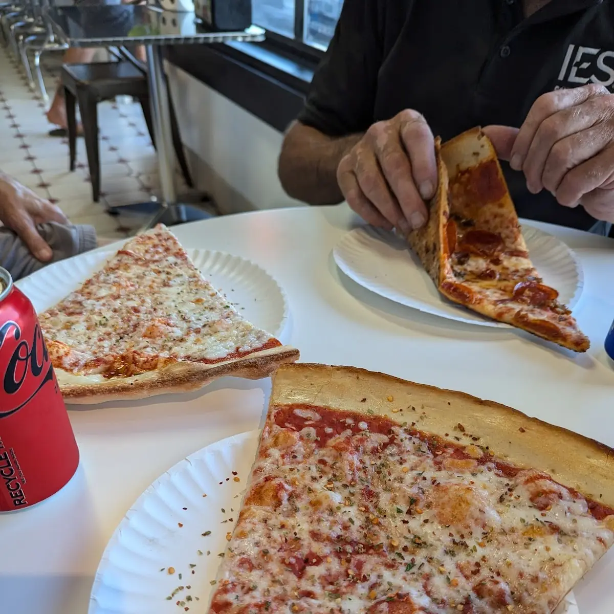 Cheese and Pepperoni Pizza Slices