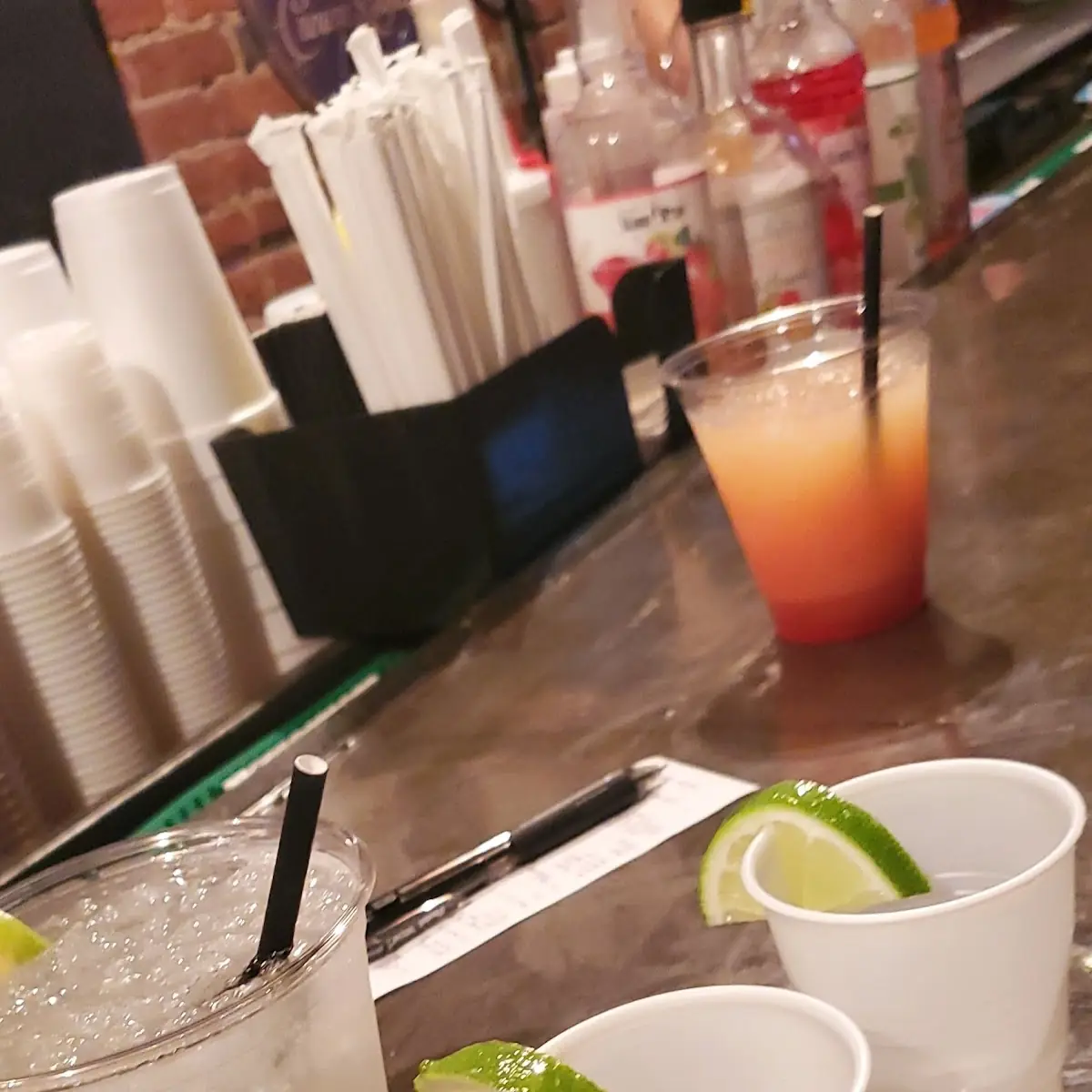 Moscow Mule and House Tequila Shots
