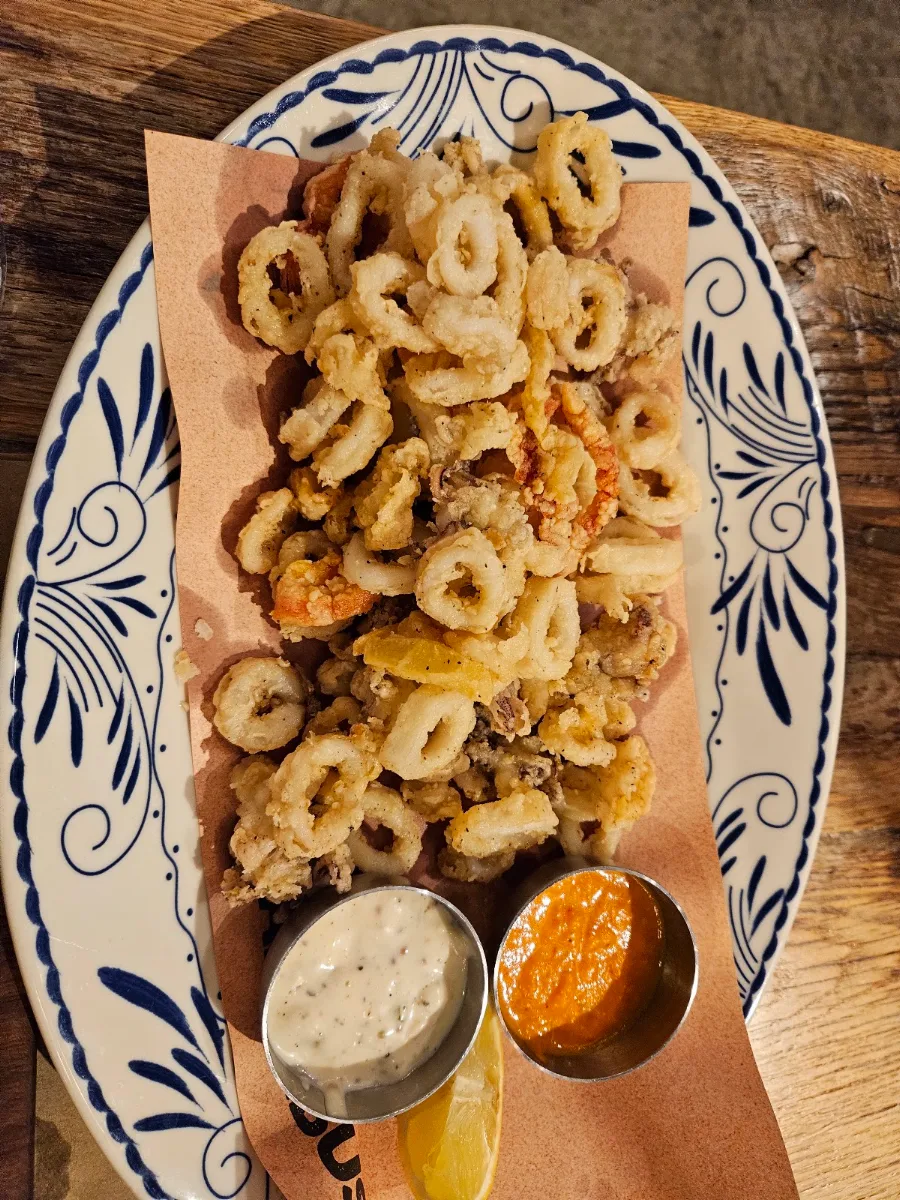 Calamari Fritti, Scaddabush Italian Kitchen & Bar Don Mills