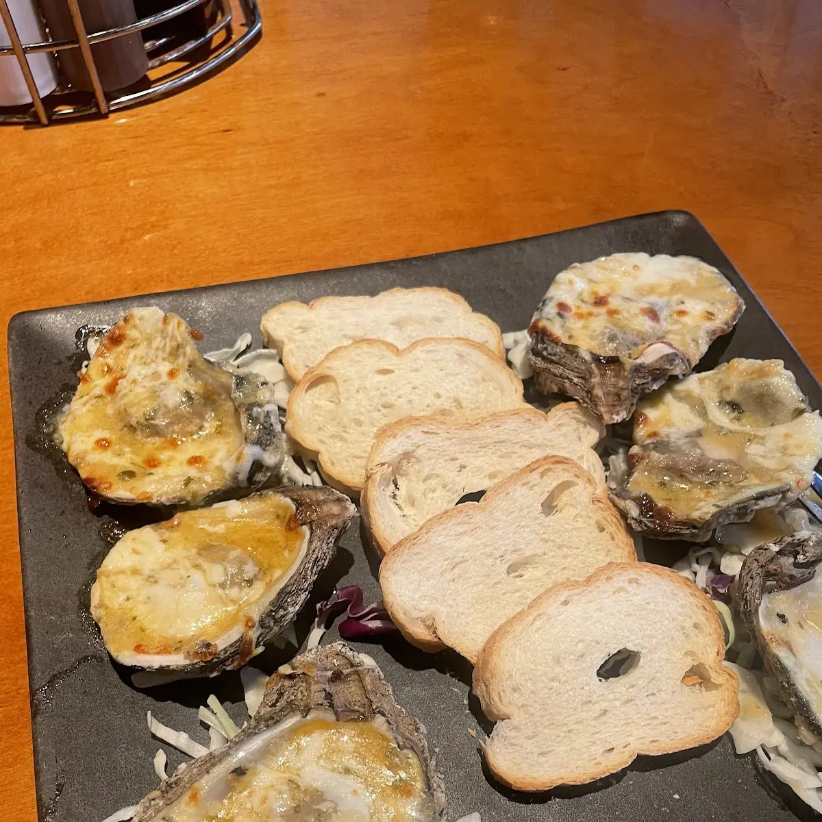 Garlic Parmesan Oysters