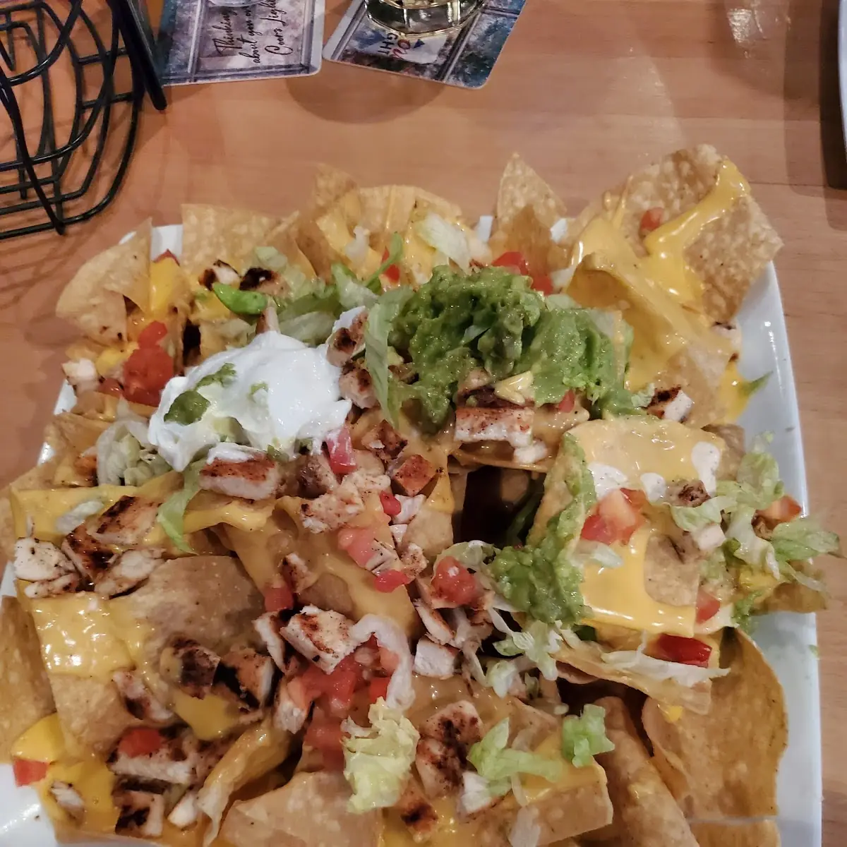 Nachos with Chicken Fajita