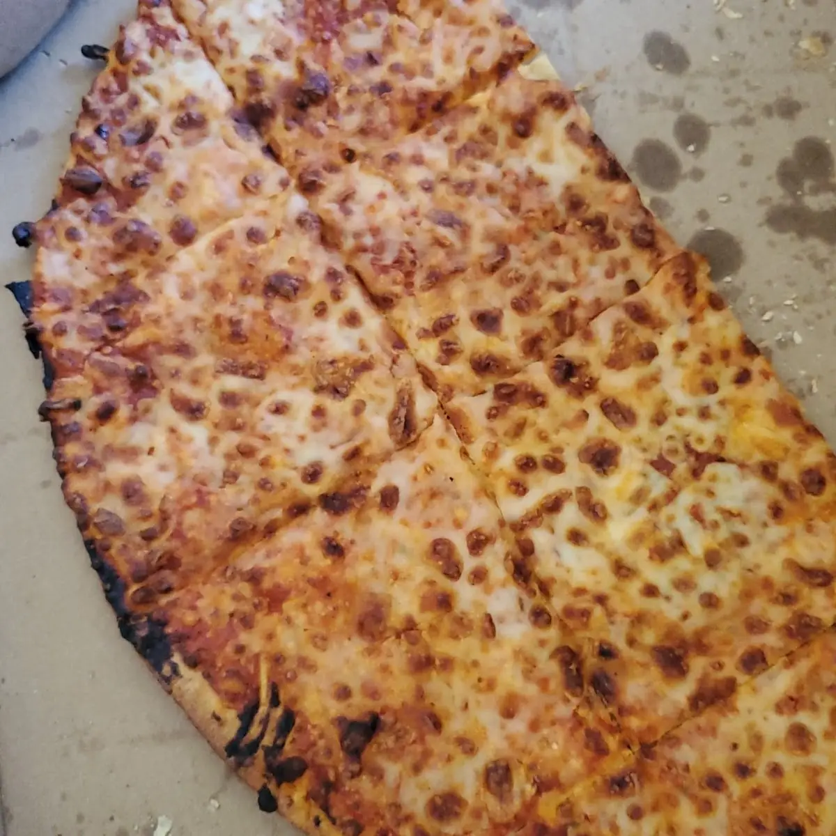 Thin Crust Cheese Pizza