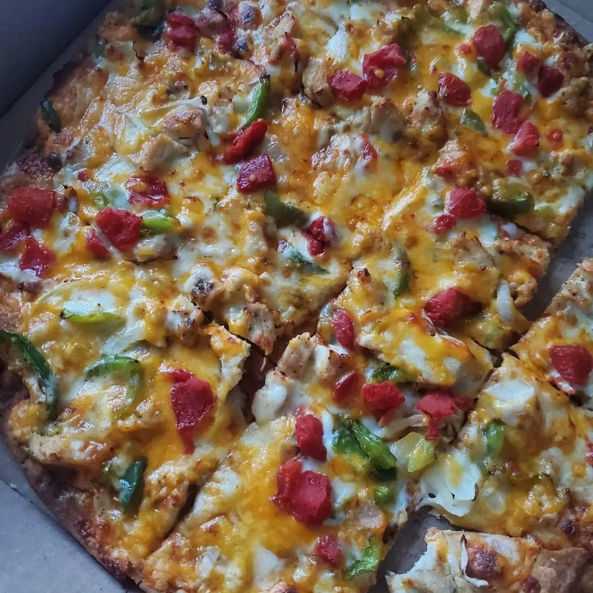 Chicken Taco Pizza