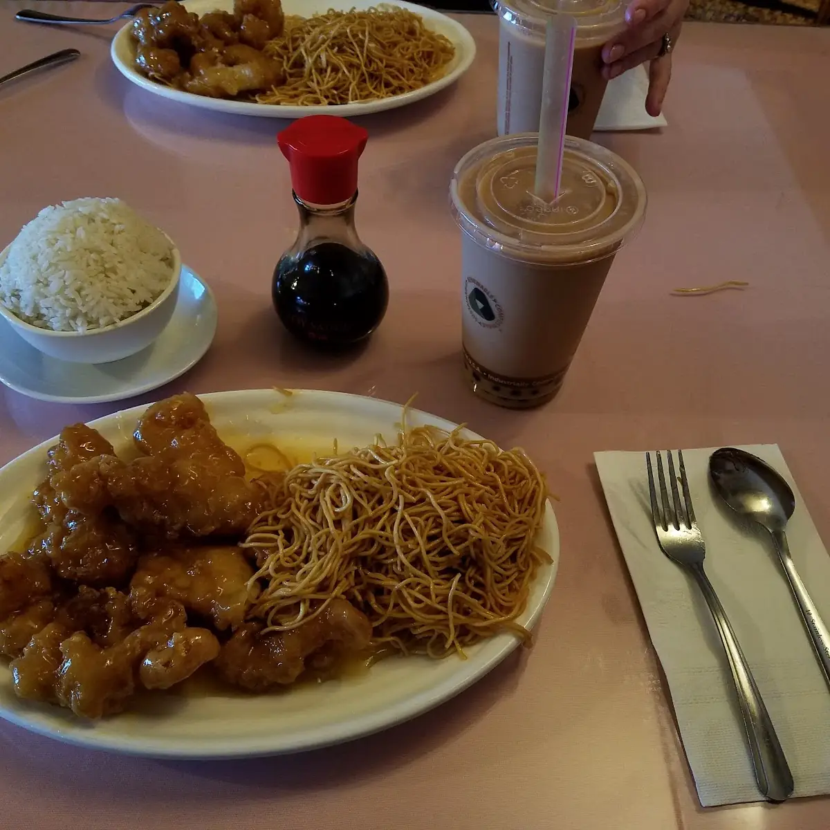 Orange Chicken Rice
