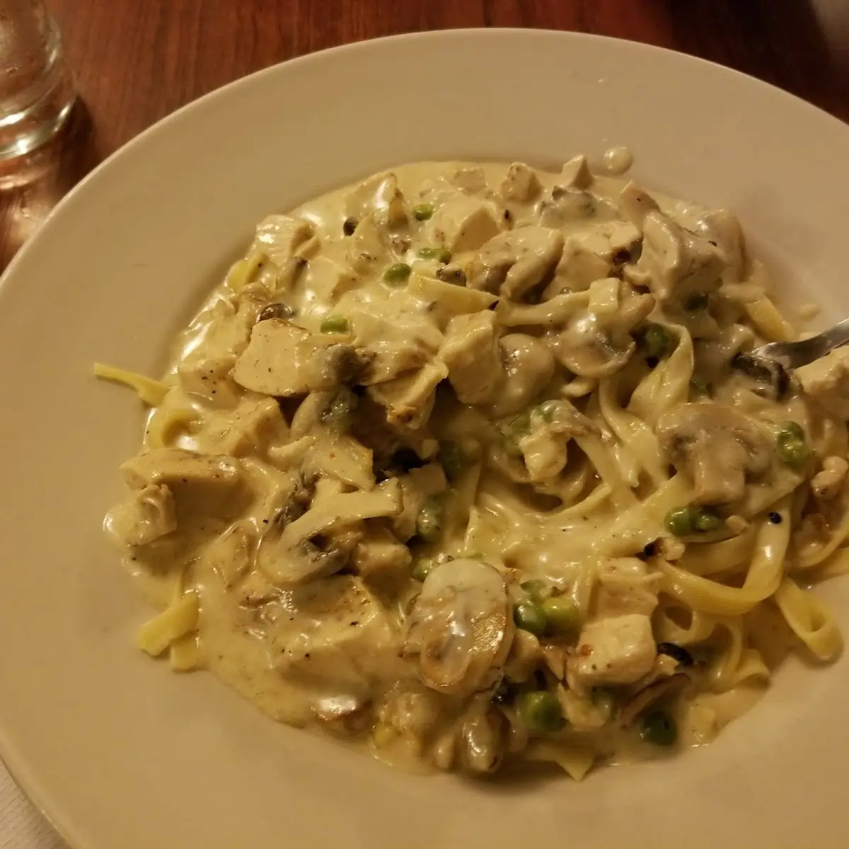 Grilled Chicken Fettuccini