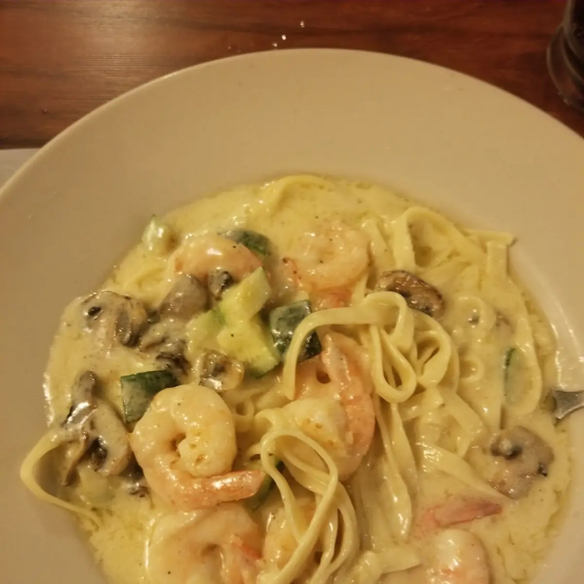 Shrimp Alfredo