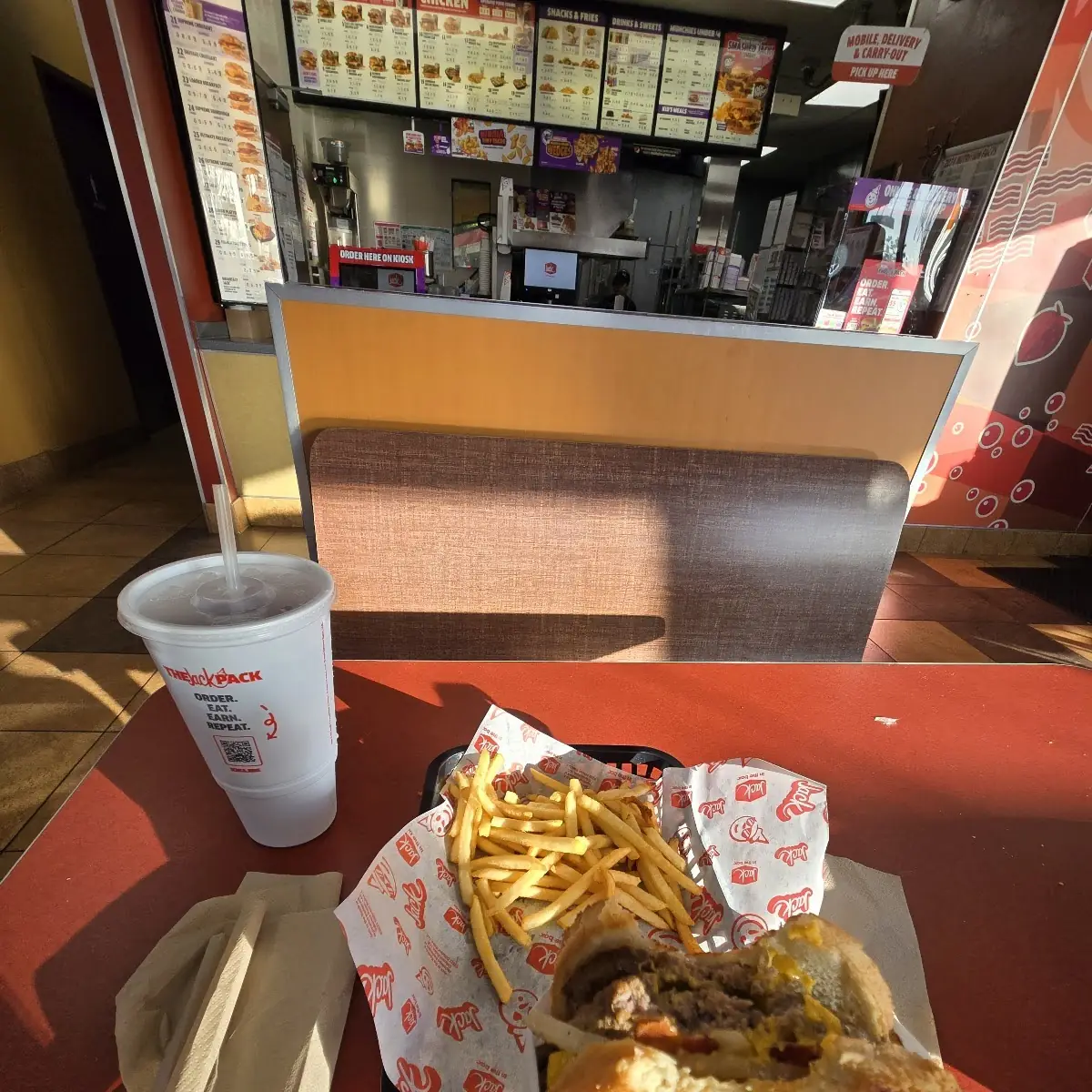 Bacon Cheeseburger Combo