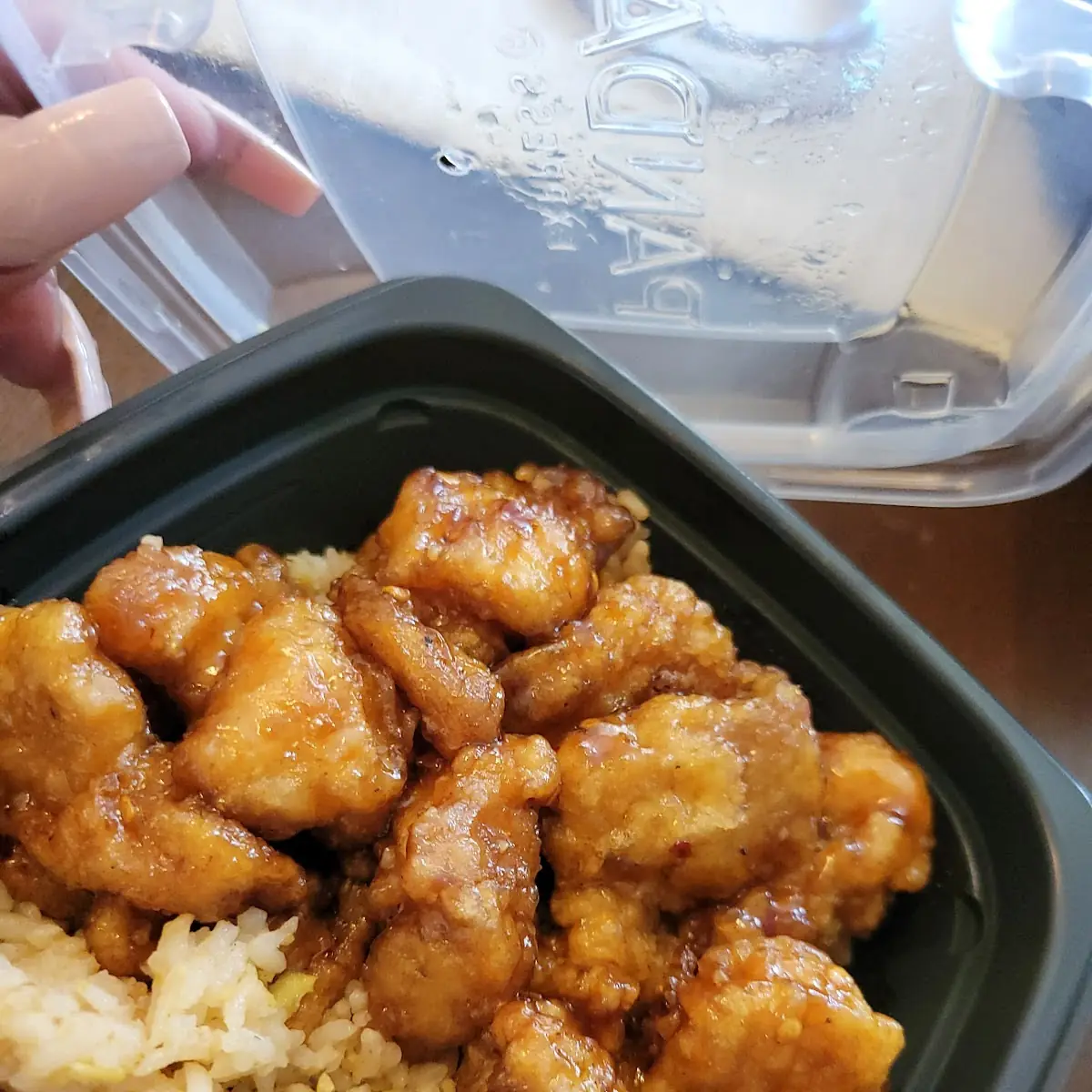 Orange Chicken Bowl