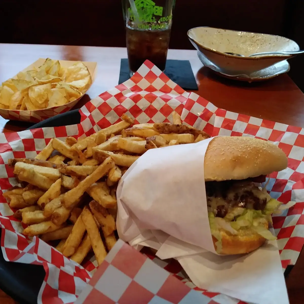 Bacon Mushroom Burger