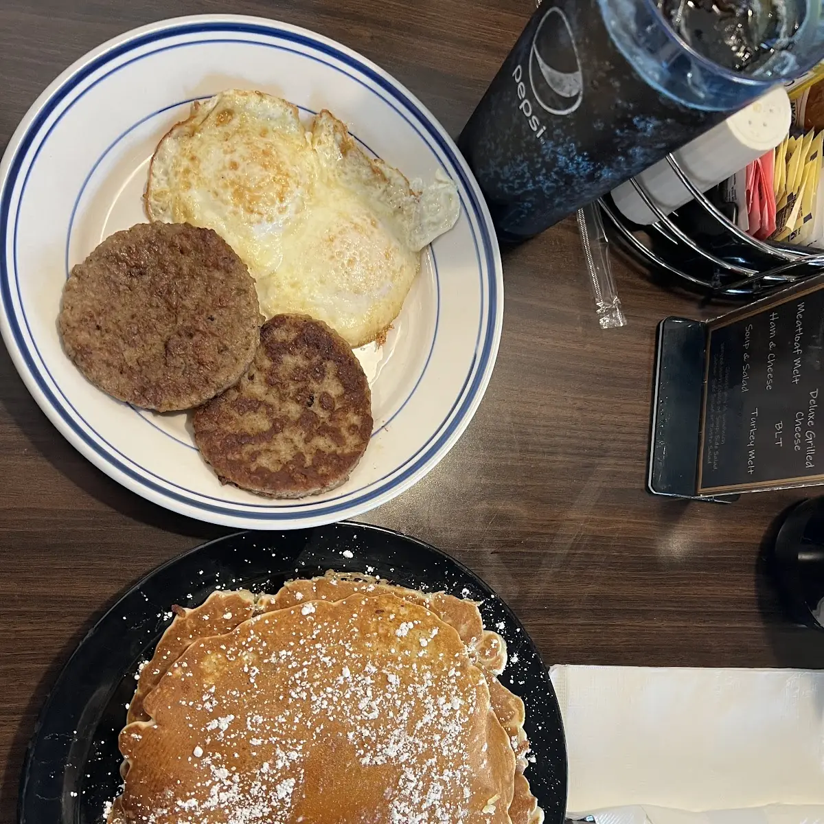 Meat Lovers Pancake Combo