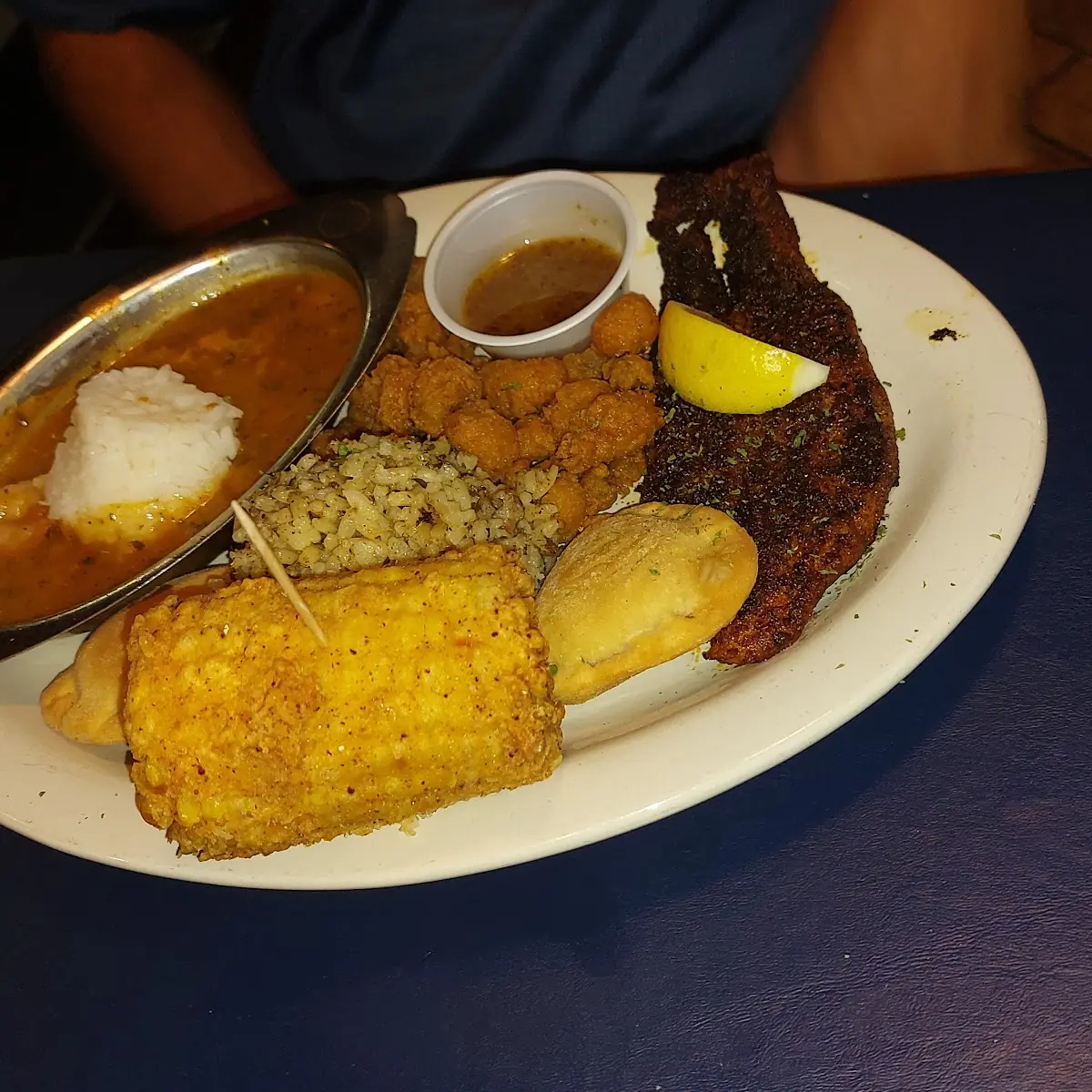 Cajun Sampler Platter
