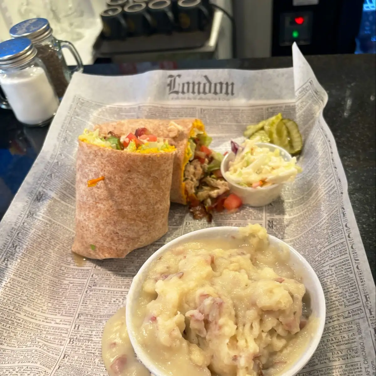 Spicy Chicken Wrap