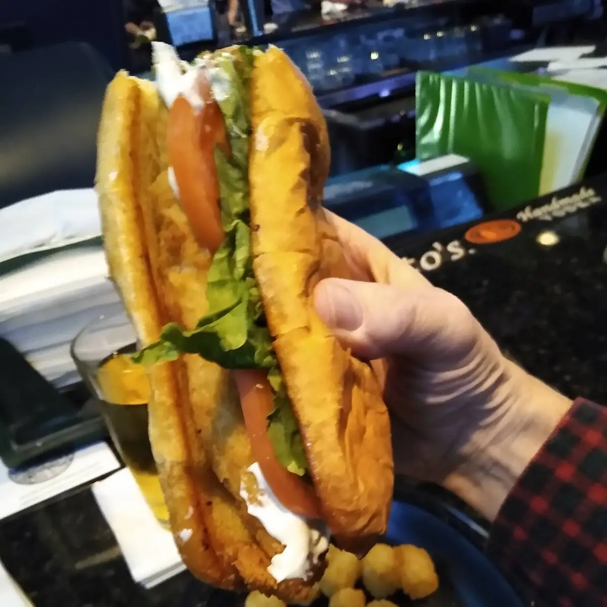 Walleye Sandwich