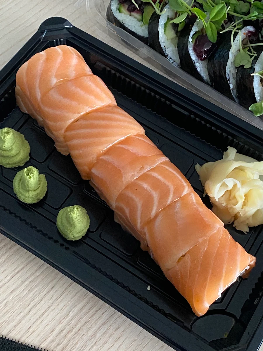 Philadelphia Roll with Salmon, The Humble Lotus