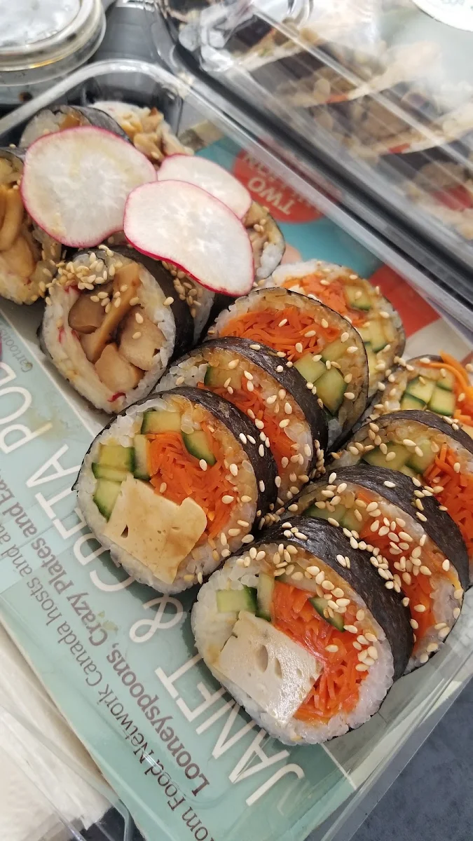 Pretty N’ Peach Tofu Roll, The Humble Lotus