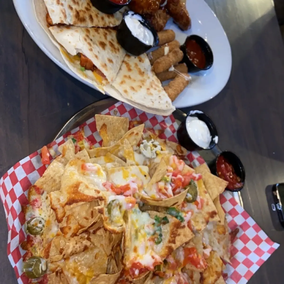 Nachos with Cheese, Crabby Joe's Bar • Grill