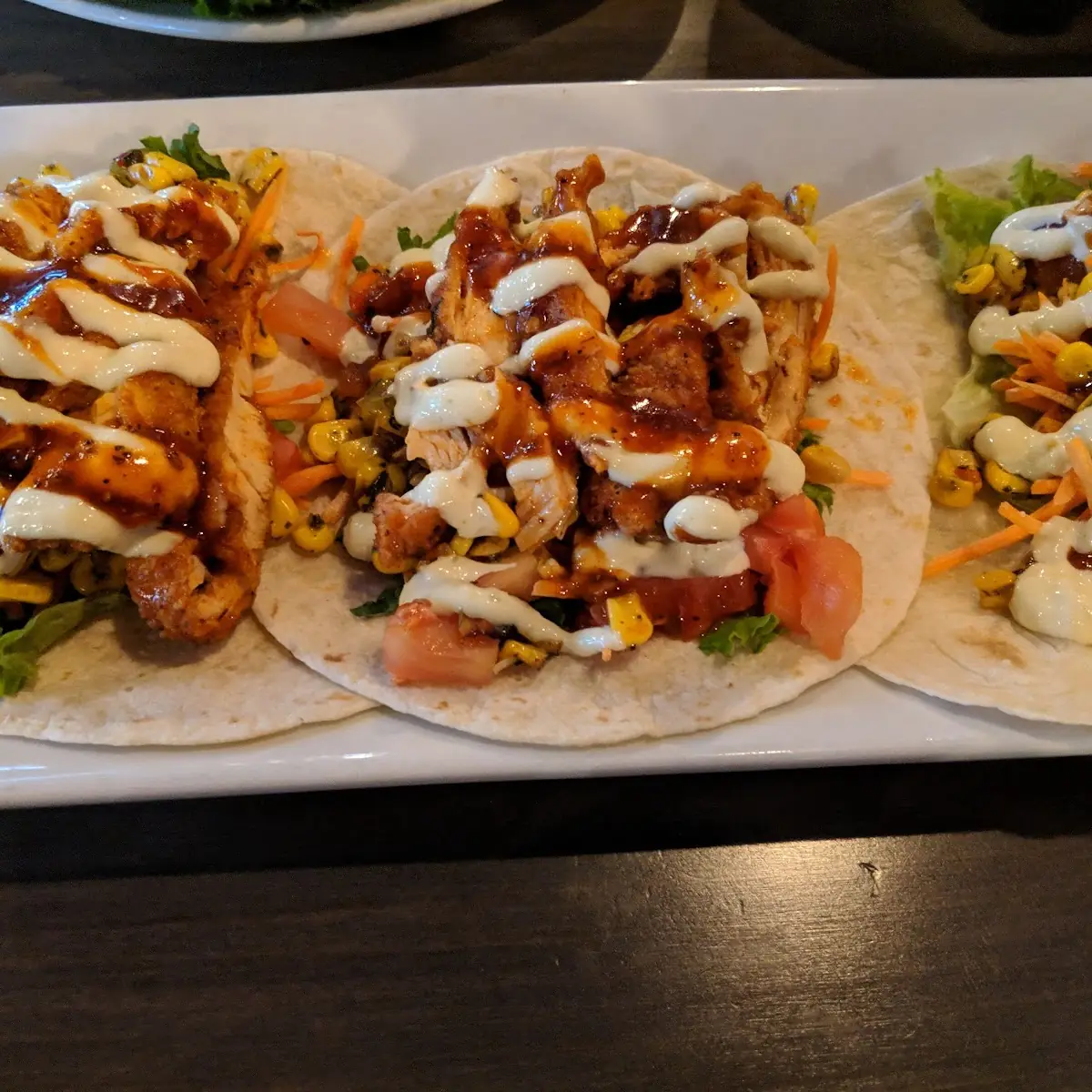 Nashville Hot Chicken Tacos, Crabby Joe's Bar • Grill