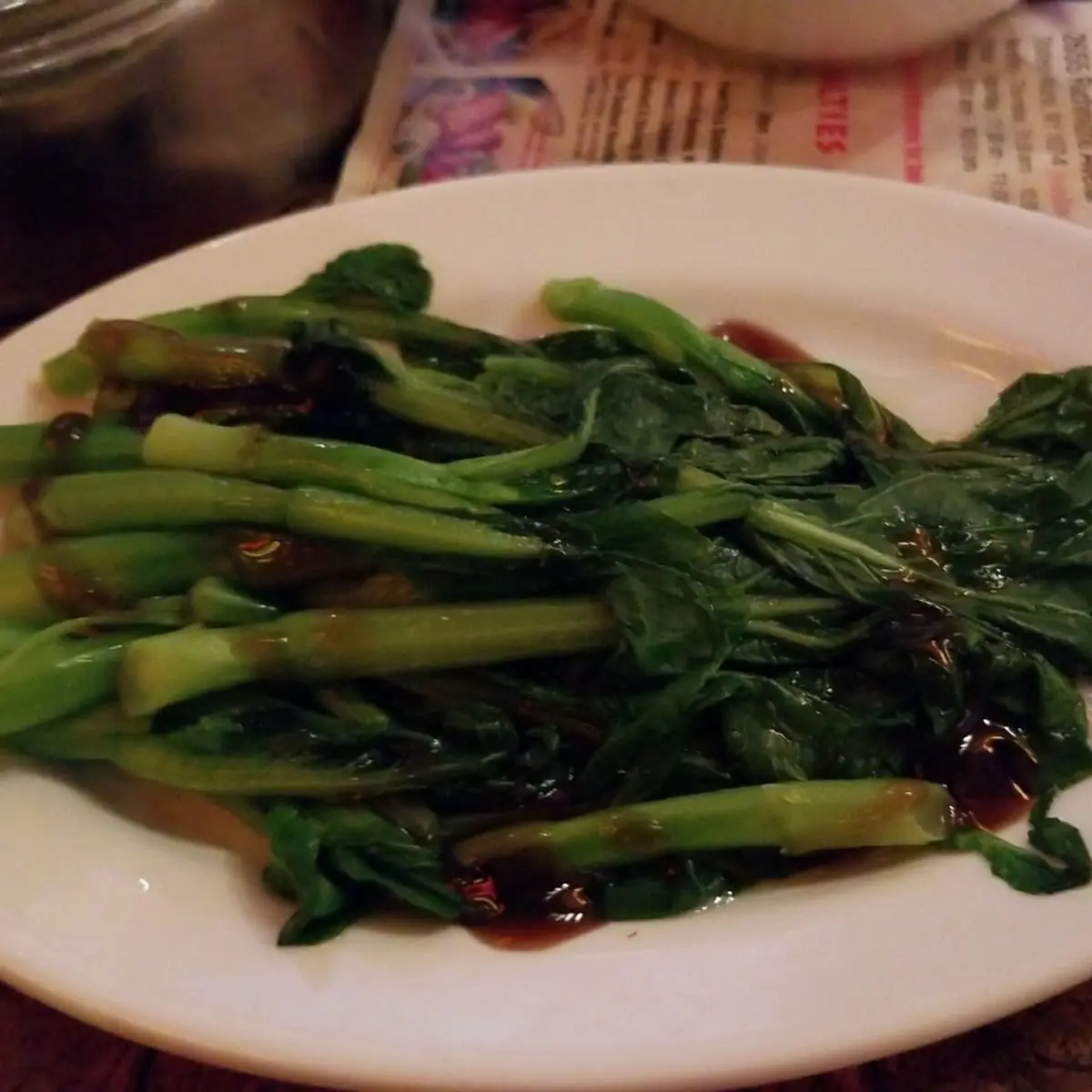 Sautéed Chinese Broccoli