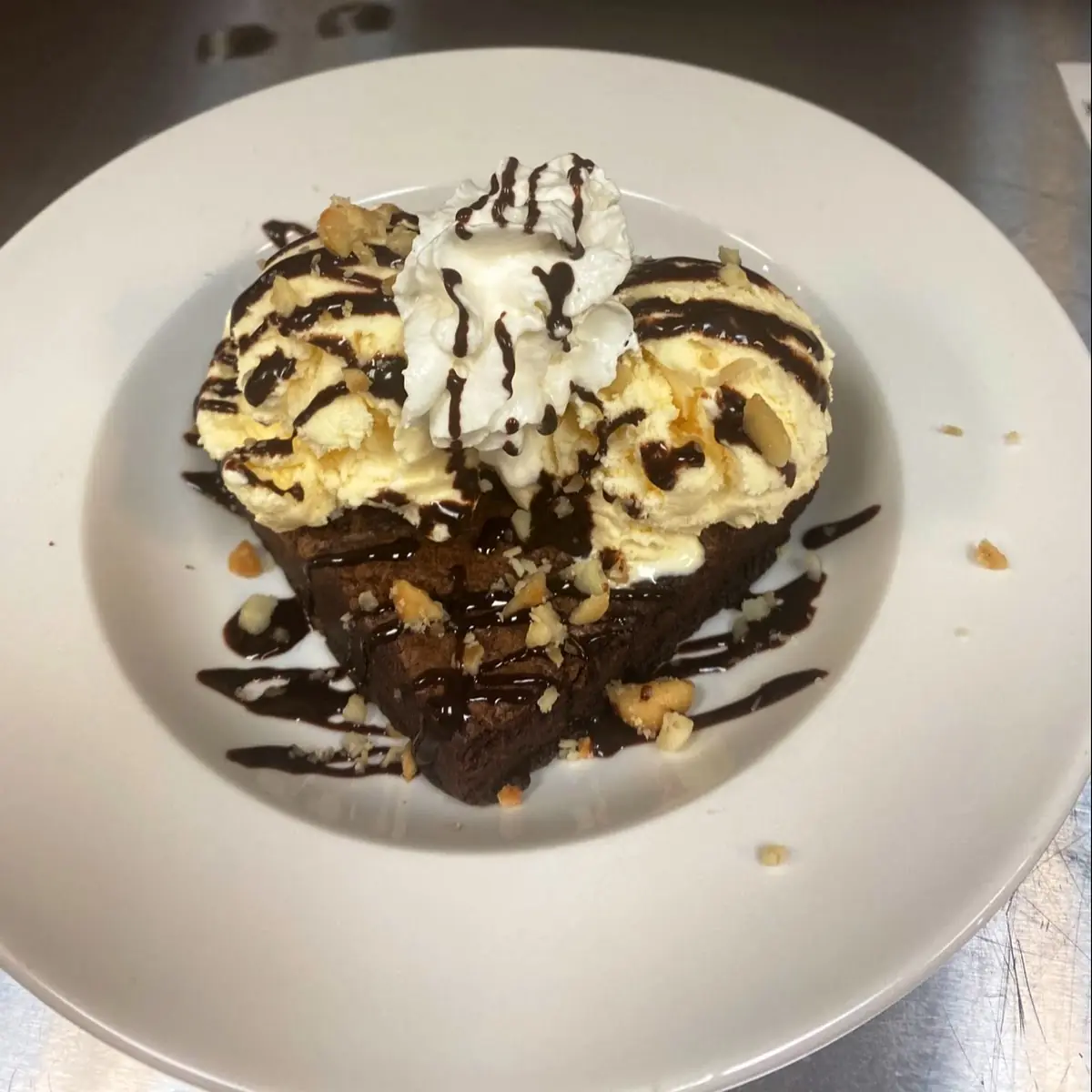 Brownie Sundae