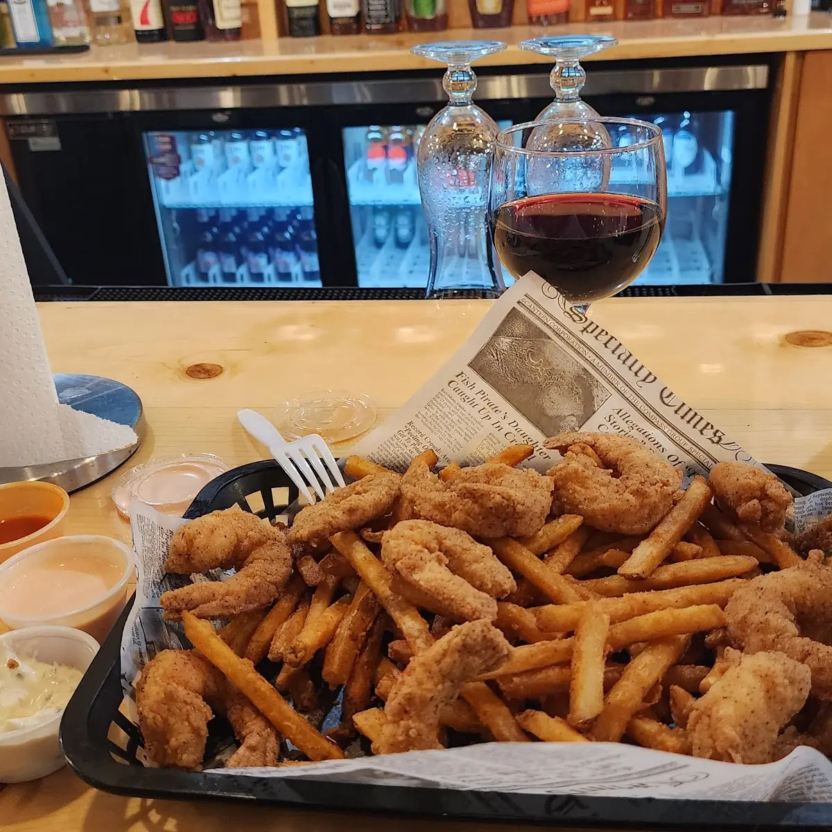 Fried Shrimp Platter