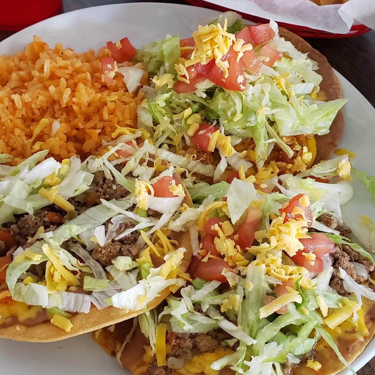 Tostadas De Carne Molida