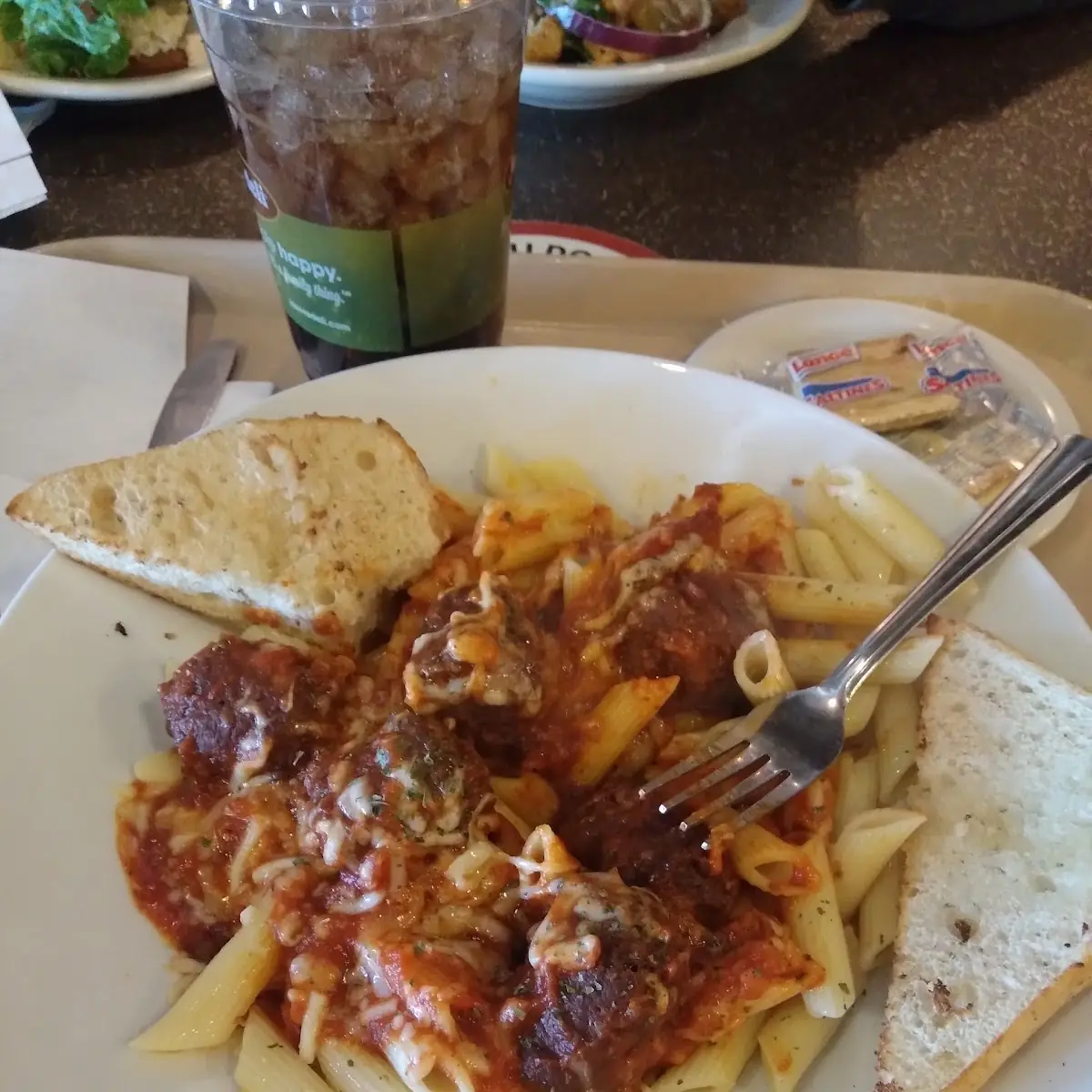 Meatball Marinara Pasta