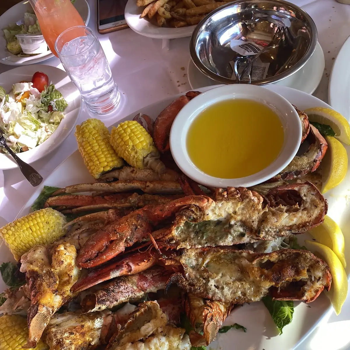 Snow Crab Legs and Baby Back Ribs
