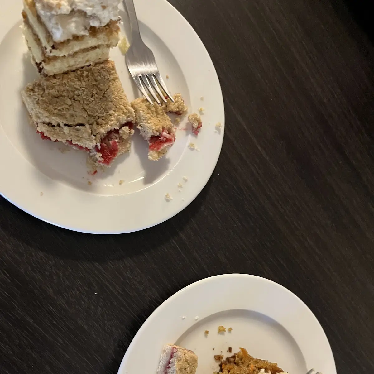 OAR Raspberry Bar Carrot Cake