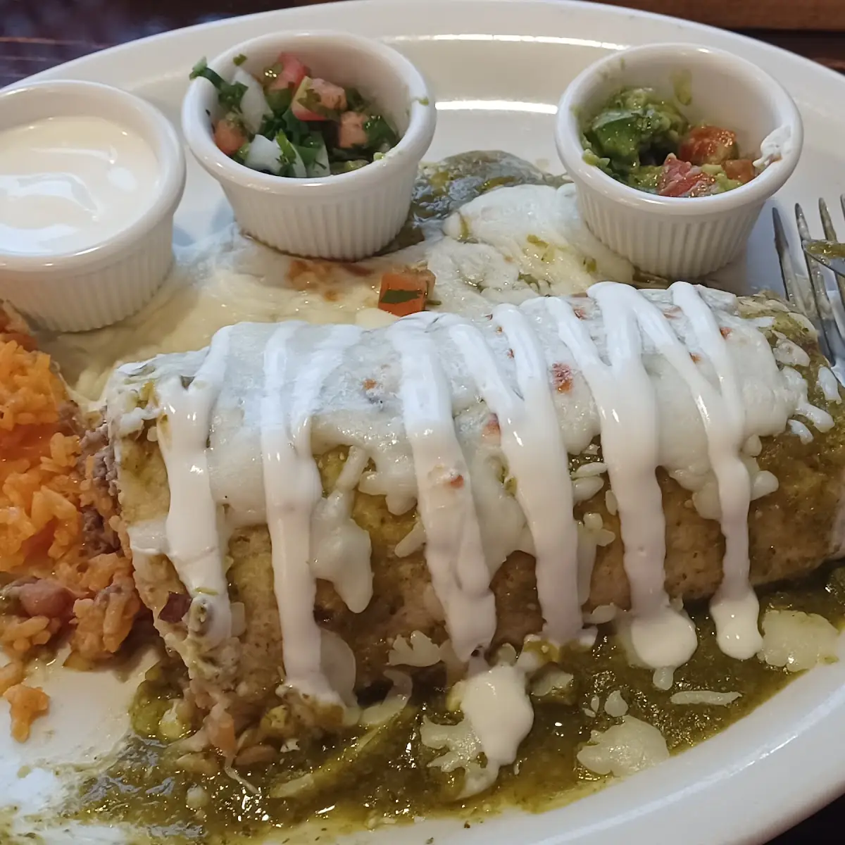 Enchiladas Verdes