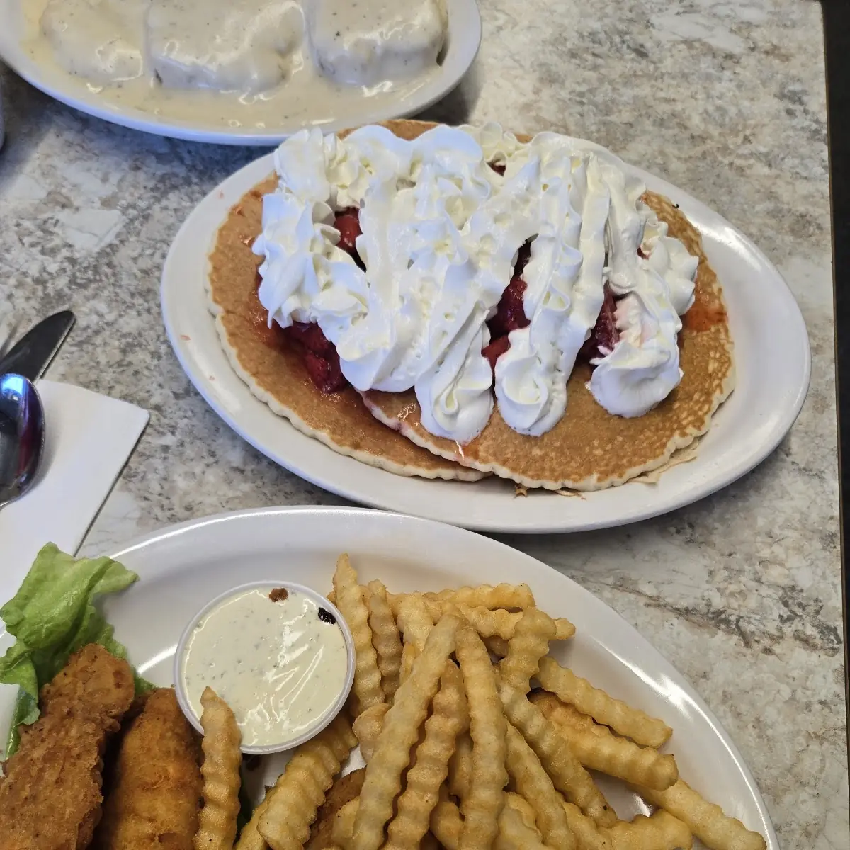 Chicken Fried Steak and Eggs