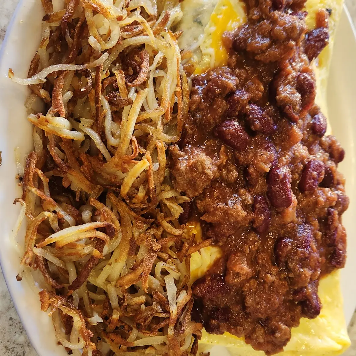 Chili Cheese Omelette