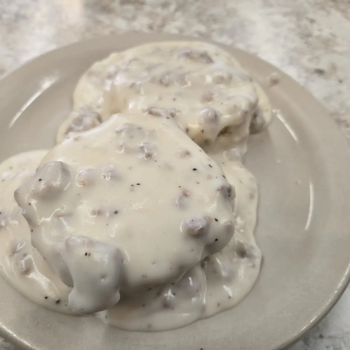 Half Order Biscuits and Gravy