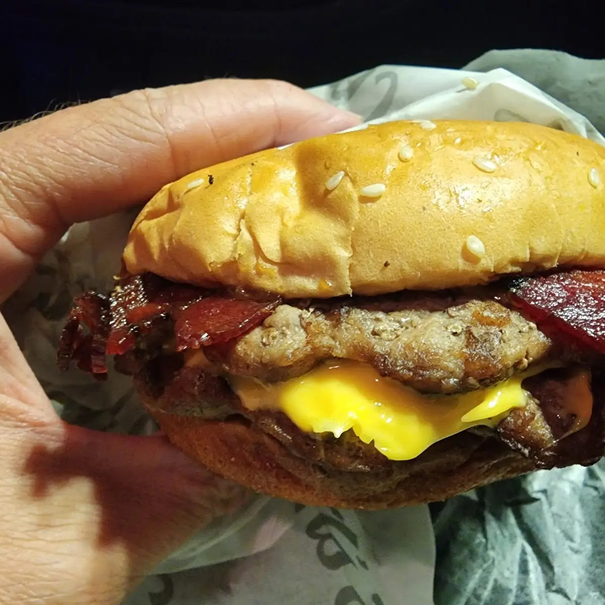 Double Western Bacon Cheeseburger