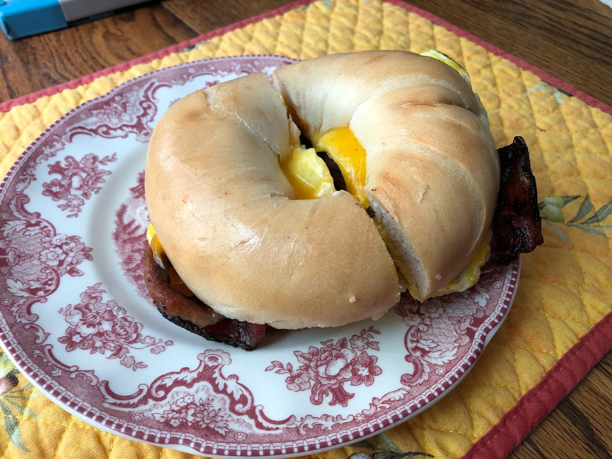 Egg & Cheese on a Plain Bagel