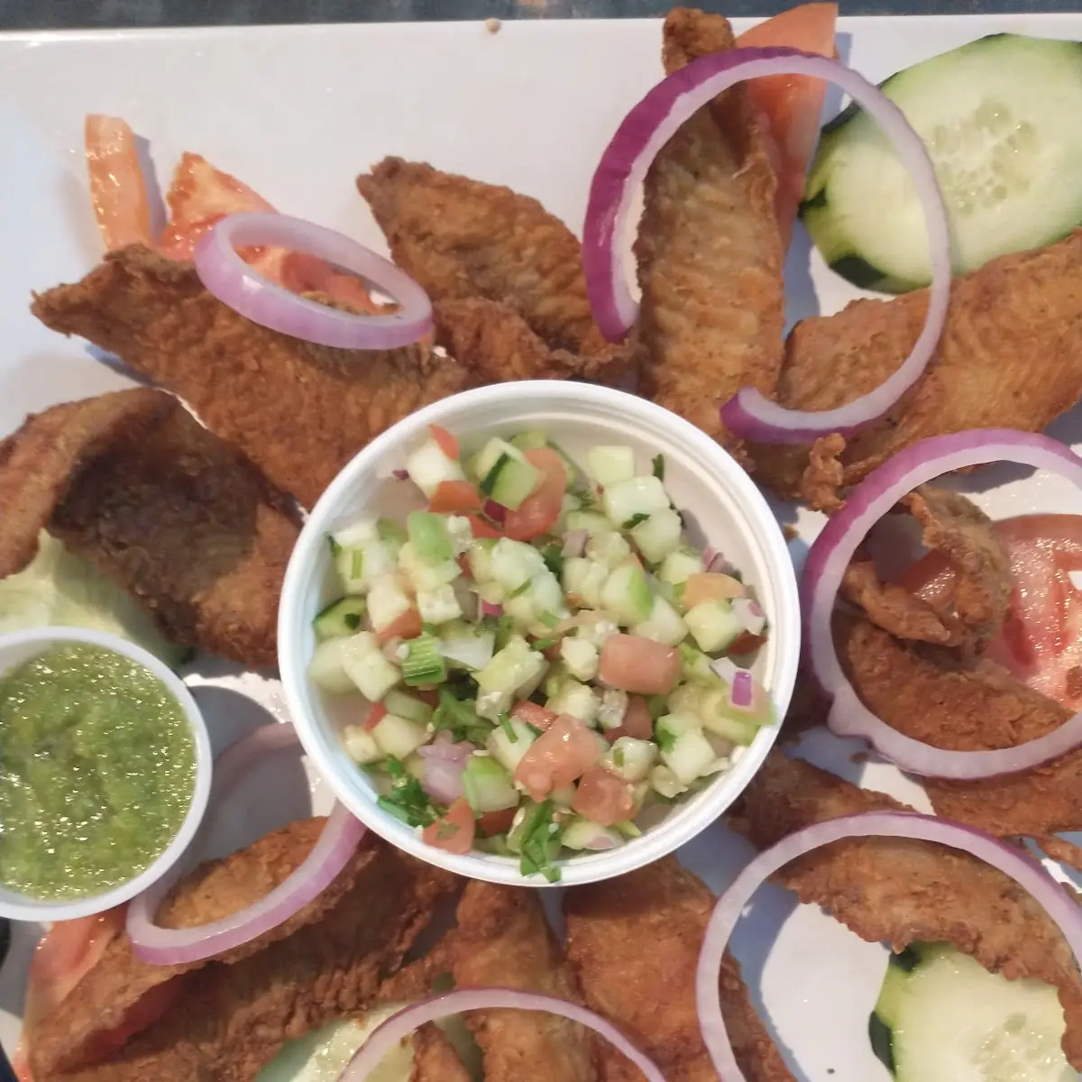 Chicharrones De Pescado Frito