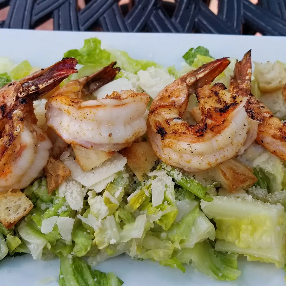 Grilled Shrimp Caesar Salad