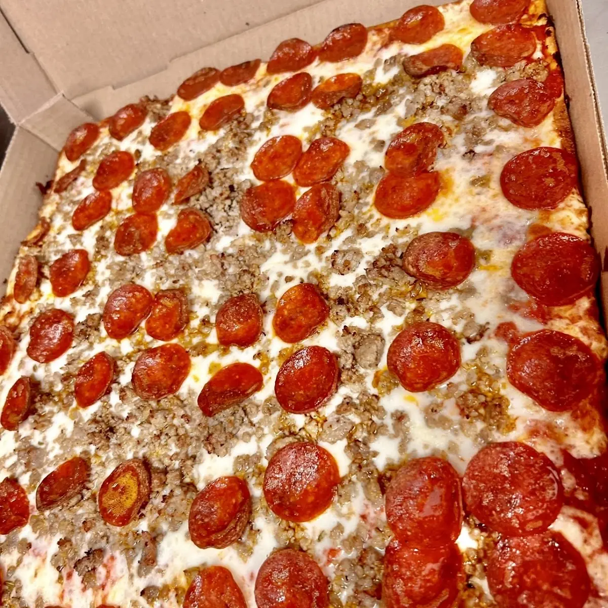 Sicilian Cheese Pizza