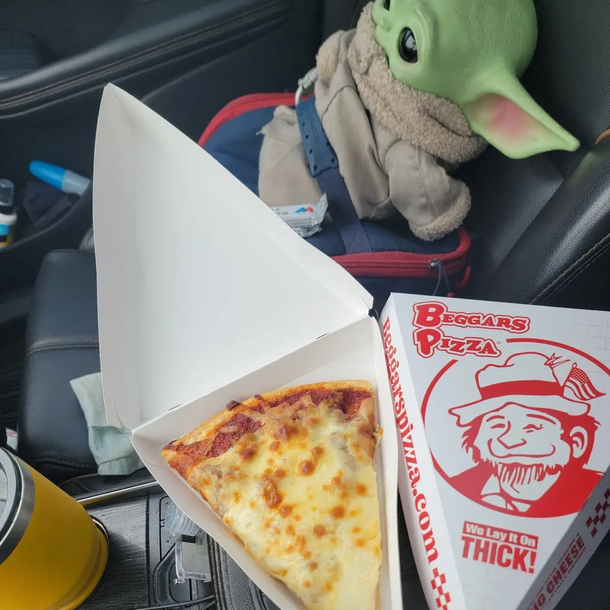 Sausage Pizza Slice
