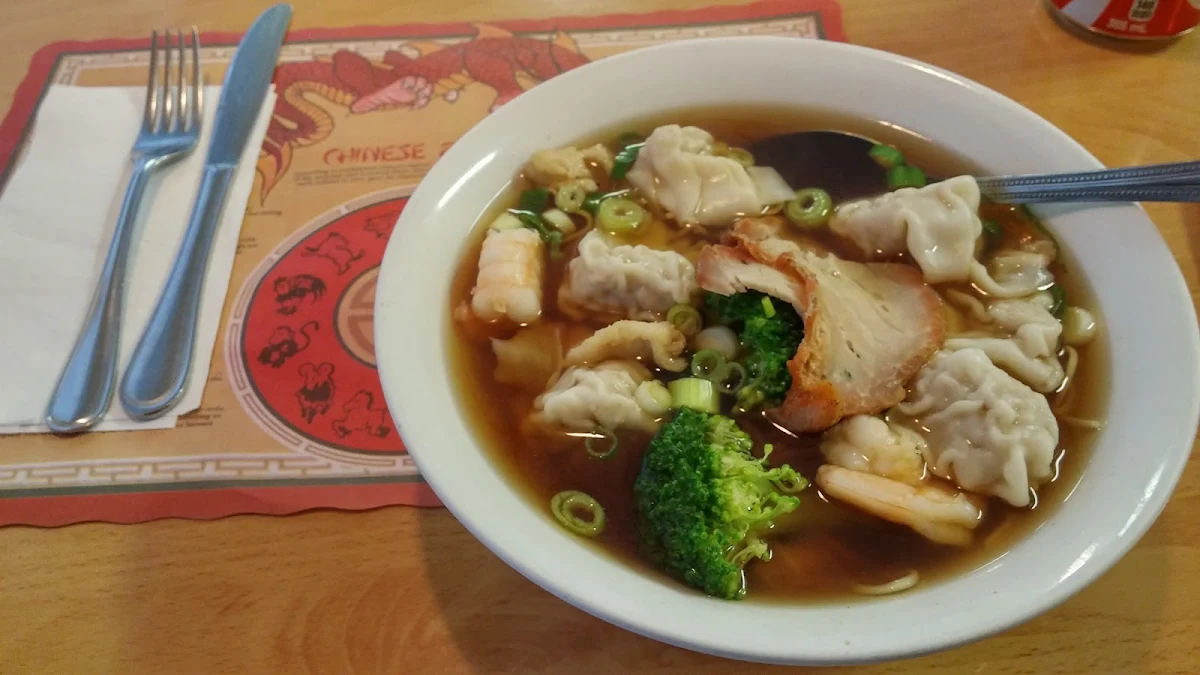 112. Wonton Noodle Soup (Large)