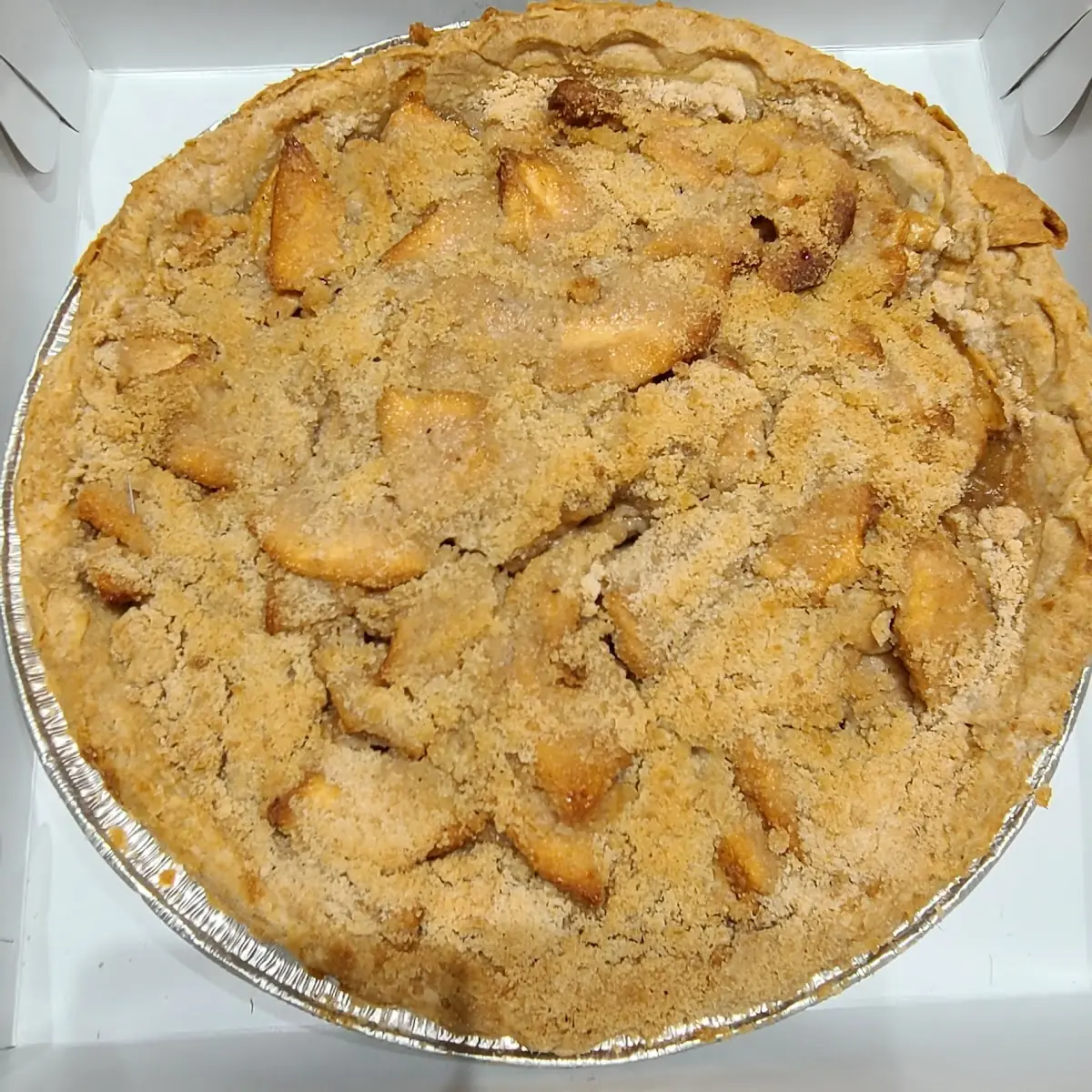 Apple Crumb Pie