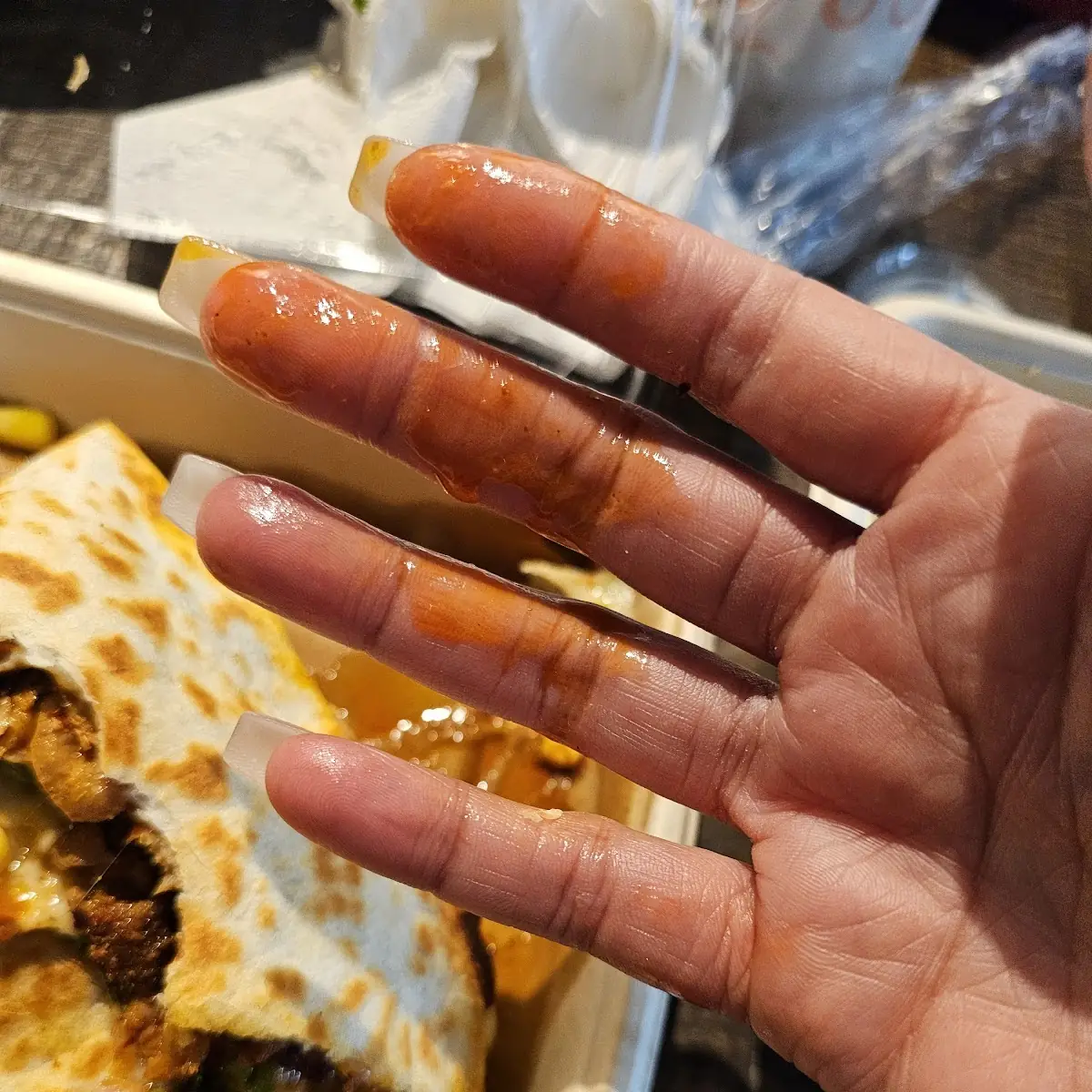 Volcano Fajita Quesadilla