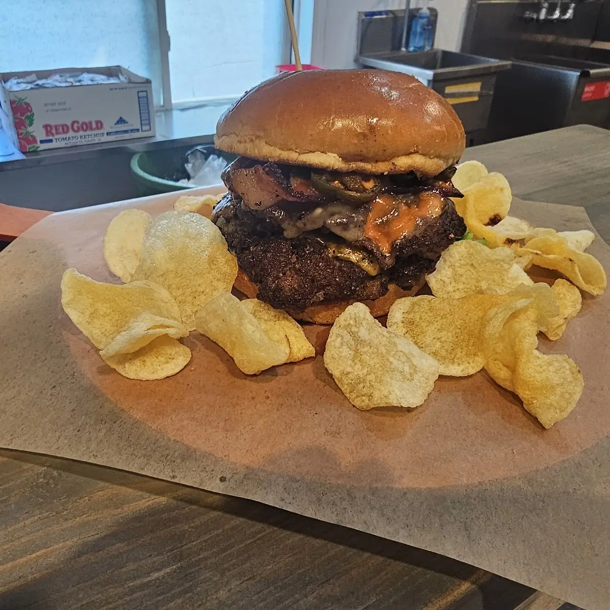 Single Patty Monster Burger