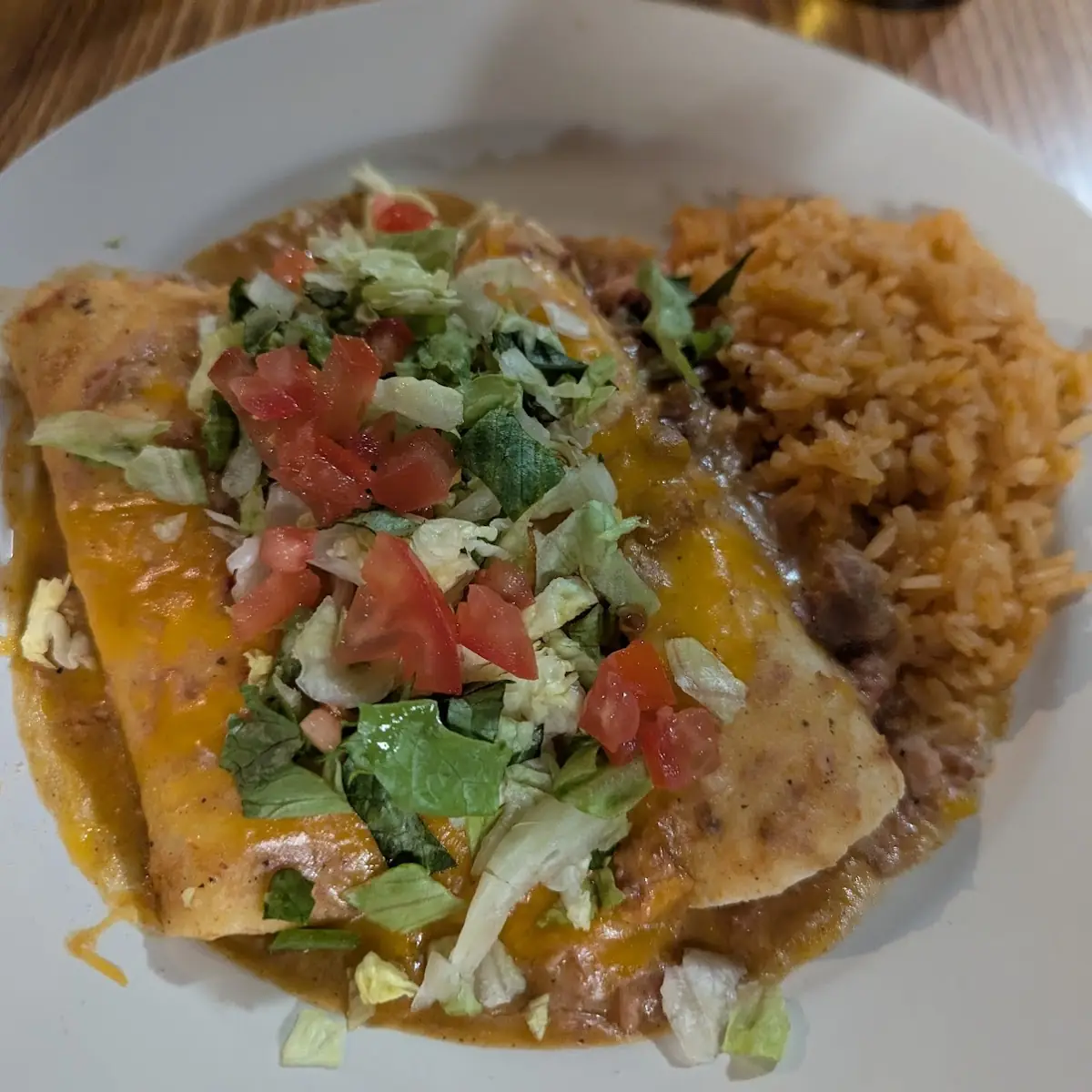 Chicken Burrito Dinner